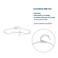 S0565 Simple Fashion Minimalist Adjustable Cross Bracelets 925 Sterling Silver Simple Link Chain Bracelet for Women Fine Jewelry