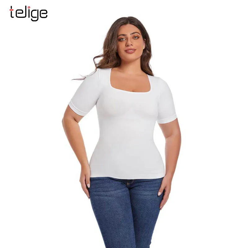 Women's Firm Compression Full Body Spandex Bodysuit Women's Body Shaper Underwear Abdomen Tummy Control Seamless Bodysuit
