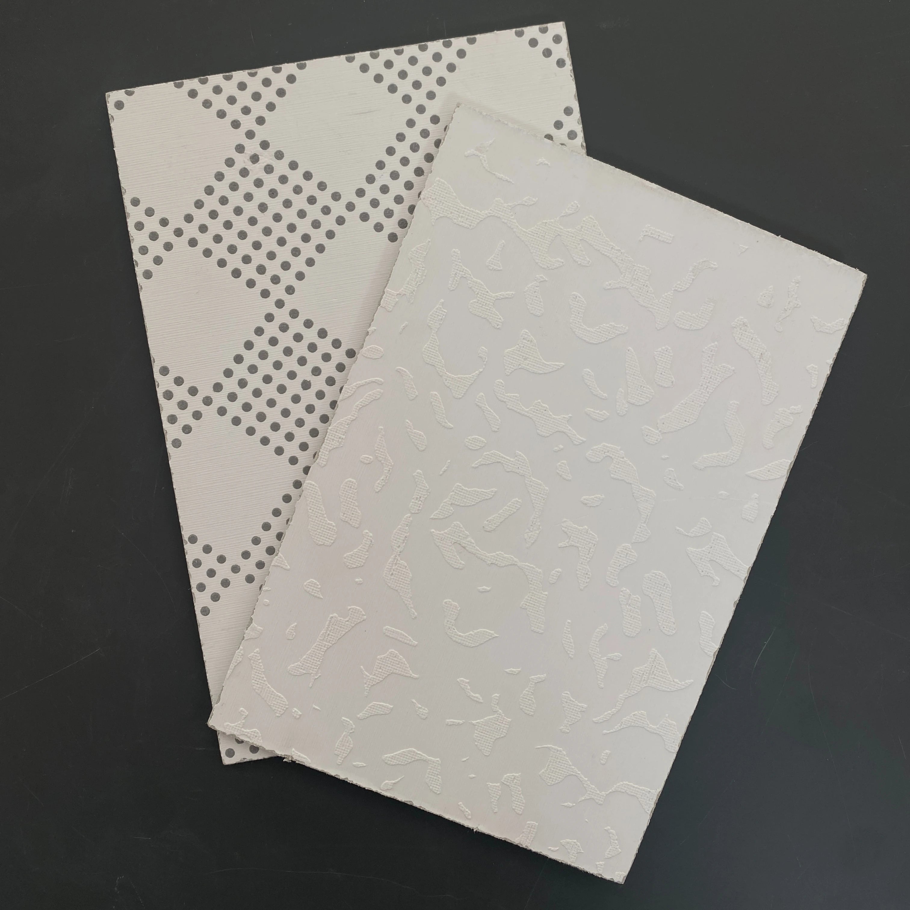 HF Lightweight Fireproof Calcium Silicate Boards Fiber Cement Acoustic Panels Sound Absorption Water Resistant Modern Wall Tiles