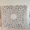Custom made Rustic Elegance Hand Carved 100 cm Wooden Decoration for Wall. Ideal for  Wall decor statement piece