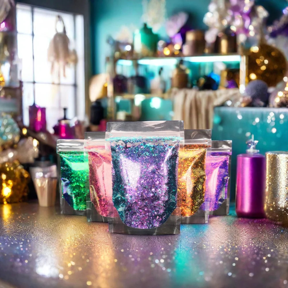Bright Colorful Wholesale Bulk Glitter Face Glitter Christmas Glitter for Epoxy