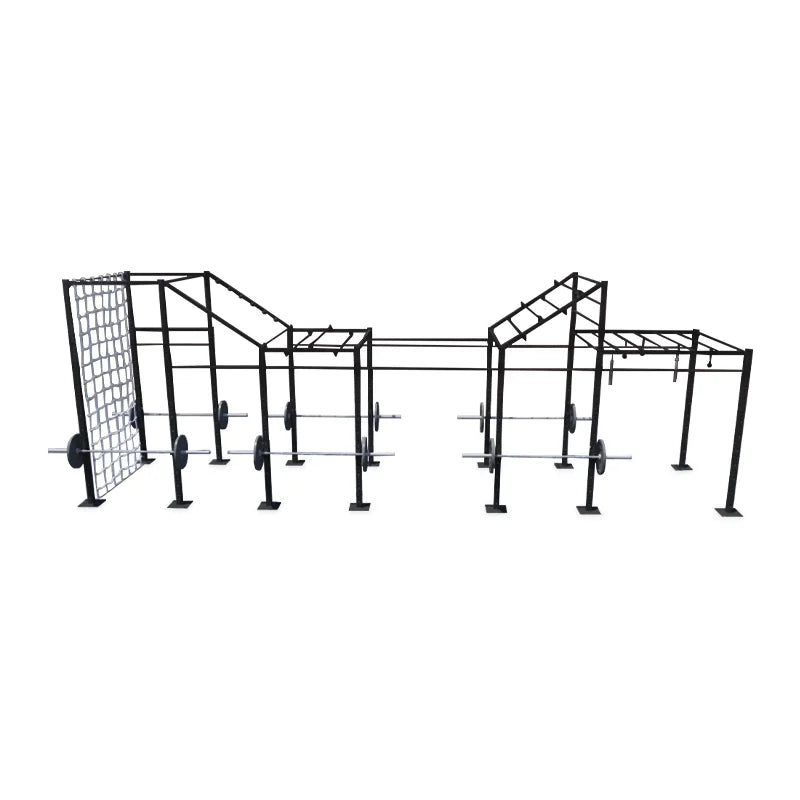 Helfit Modern Home Gym Multi Station Equipment Sturdy Squat Rack