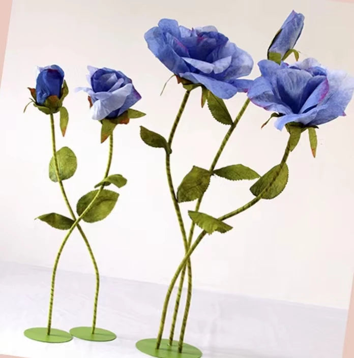 Decorative FlowersLarge Handmade Flowers Window Display Playground Decoration Wedding Scene Artificial Flowers