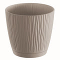 SANDY P 2.3L. flower pot dimensions (mm) 168x168x157 Mocca color