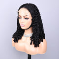 5x5 Natural 1B Eurasian Curl HD for Lace Frontal Wig Wholesale 100% Human Hair Kinky Curly Wave Wigs for Black Women