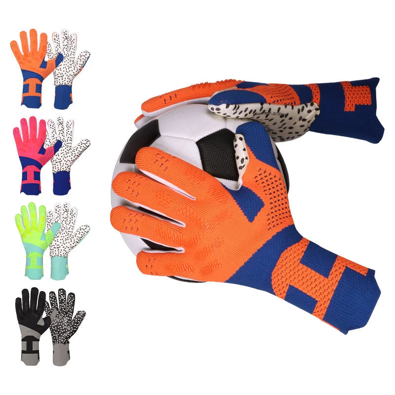 Melenlt Breathable Soccer Goalkeeper Gloves Youth Adults Super Grip Goalie Gloves for Training Matches and Games