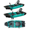 VK45 8.3ft Single-person Modular Kayak Two-foot Pedal System Small-sized High-quality Hull HDPE Material