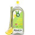 AlmaWin Export Dishwashing Liquid With Lemongrass Scent 1000ml Powerful Organic Detergent