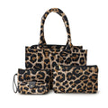 Premium Cotton Fabric Quilted Tote Bag Set Embroidery Chains Zipper Customizable Stylish Durable Spacious Travel Lady MegaBDM
