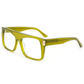 FEROCE Unisex Round Optical Eyeglasses Frames Solid Pattern Full-Rim Comfortable Daily Wear Fashion Vintage Popular Design