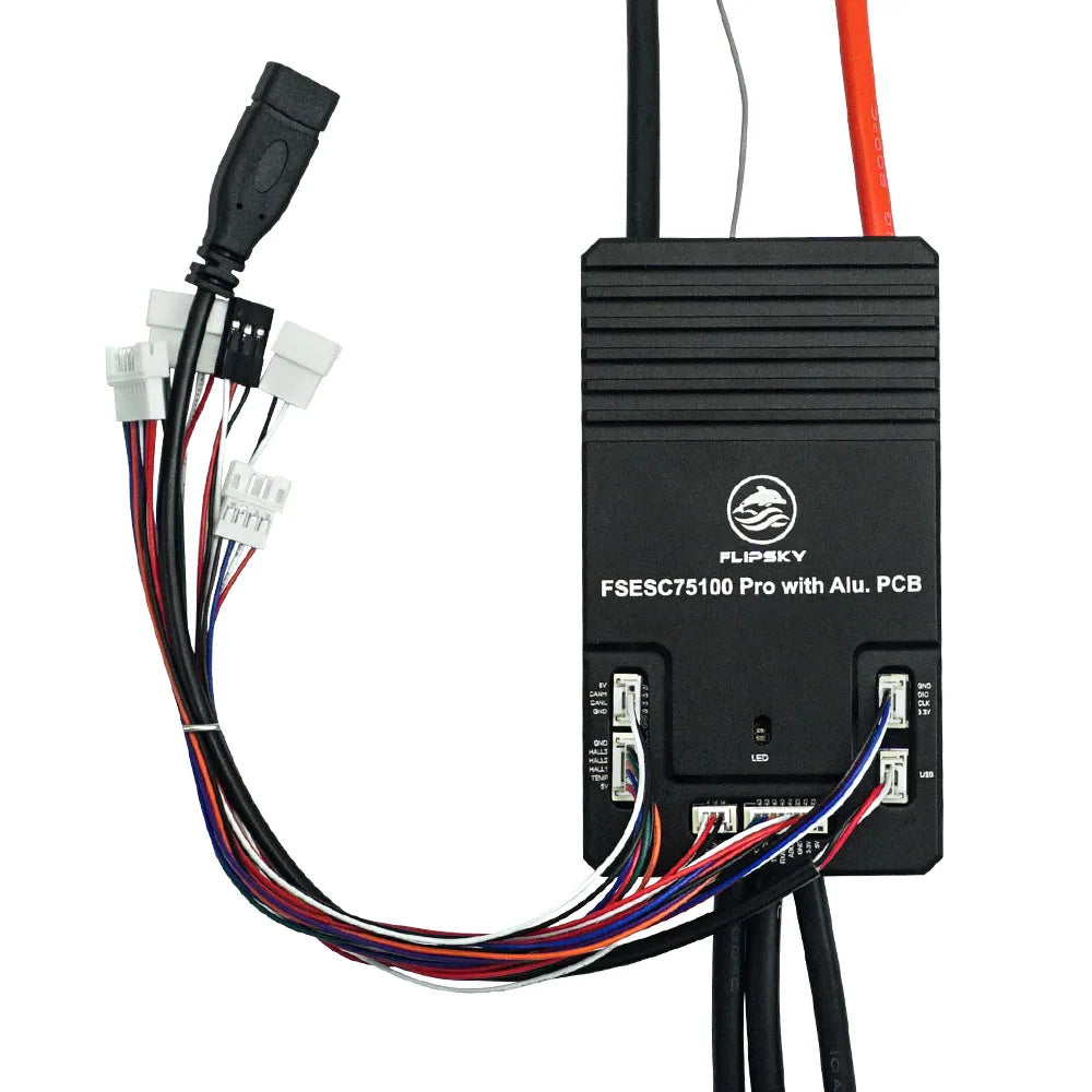 Flipsky 100A 75V 20S FSESC 75100 Pro With Bluetooth Module and Aluminum PCB Based on VESC for Electric Scooter Ebike