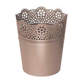 LACE flower pot dimensions (mm) 135x135x155 Mocca color