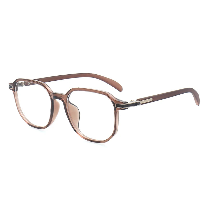 Trendy Tr90 Eyeglasses Frame Ladies Luxury Designer Retro Optical Glasses Frame Women