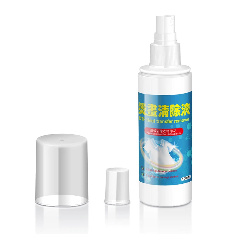 Hot Sale 100ML T Shirt Patterns Removal Liquid DTF Remover for DTF Removing Solution