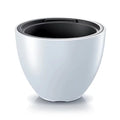 HEOS 25L planter with reservoir dimensions (mm) 395x395x302 color White