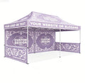 Bulk Custom Indoor/Outdoor Aluminum Frame Oxford Gazebo Canopy Tent 10x20 Sublimation Printed MegaBDM