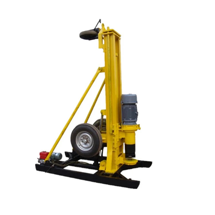 Crawler-Type Water Well Drilling Rig Navigating Challenging Terrains with Ease for 150m Depth