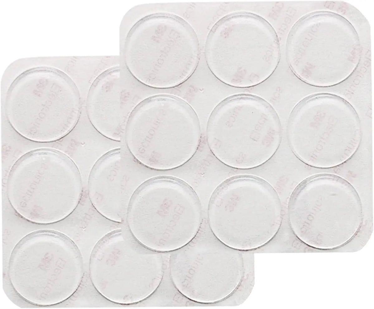 Wholesale Self-Adhesive Glass Table Top Anti Slip Pads Clear Rubber Glass Table Top Grippers for Glass Table Door Cabinet Drawer MegaBDM