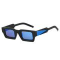 Logo Custom 2025 Fashion Small Frame Square Sunglasses UV400 Colorful Mirror Lens Rectangle Sun Glasses for Men Women