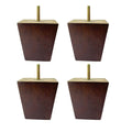 Solid Wood Square Furniture Legs Premium Quality Outdoor Use Easy Installation Pre-Drilled Holes Strong Living Room Apartment