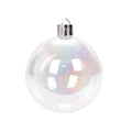 Christmas Decoration Supplies 6 Cm Pet Transparent Ball Christmas Tree Wishing Ball Decorations