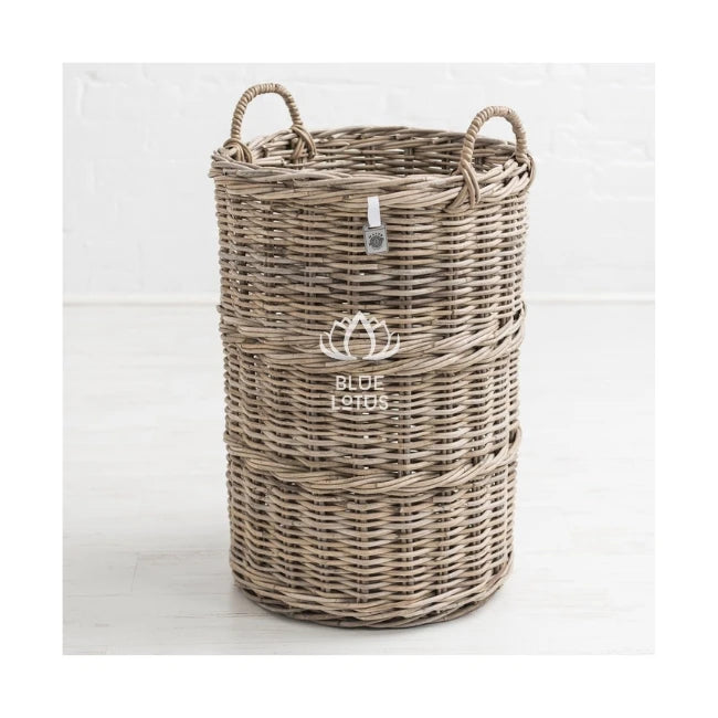 CUSTOMER FAVORITE Hand Woven Rattan Basket from Blue Lotus A Perfect Solution for Laundry and Toy Storage 2025