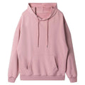 Oem Custom Printed Embroidery logo Design 260g Drop Shoulder Hooded Pocket Sweatshirt Twill Cotton Jacket Hoodie