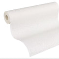 Made in Germany - Coatable Wallpaper rolls Plain Colour Paintable White Non Woven Vinyl Wallpaper for painting - 1005 x 053 m