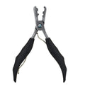 Fusion Bond Crusher Tool Keratin Hair Extensions Stainless Steel Flat Tip Bonded Hair Extension Pliers Professional Hair Loop