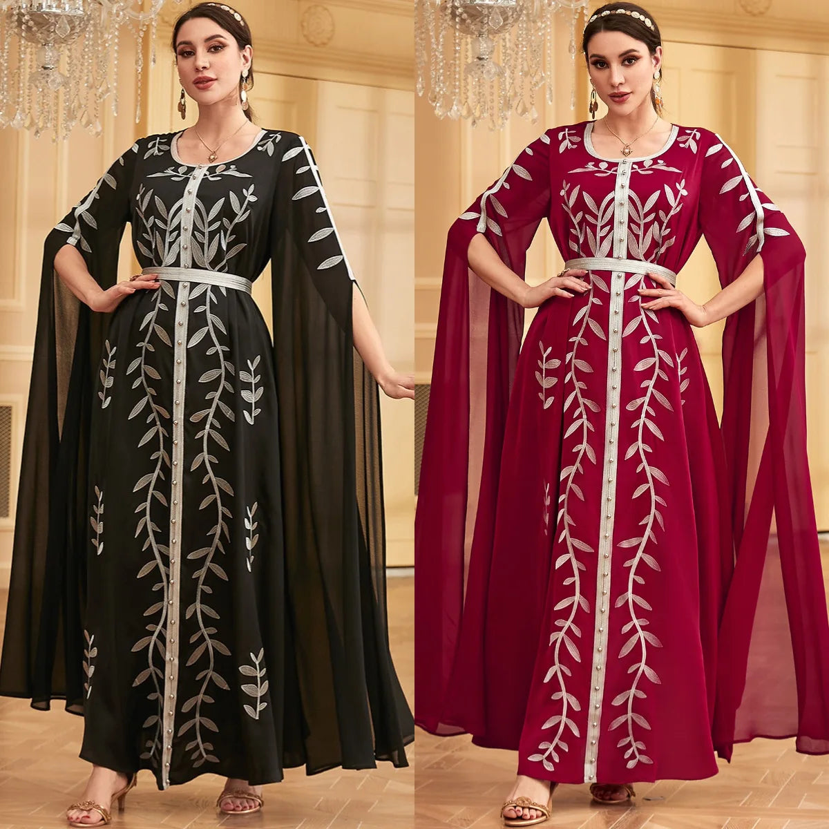 3937 Turkey Middle East Women's Dubai Arab Dress Evening Dress
