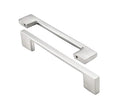 Kitchen Brushed Nickel Cabinet Handles Cabinet Handles Silver Zinc Solid Steel Cabinet Handle