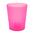 COUBI ORCHID 1.1L. flower pot dimensions (mm) 125x125x147 matte pink color
