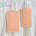 2024 New Products Luxury Paper Hang Tags & Labels with Custom Color & Logo for Garment Shoes Bags-Unisex Design