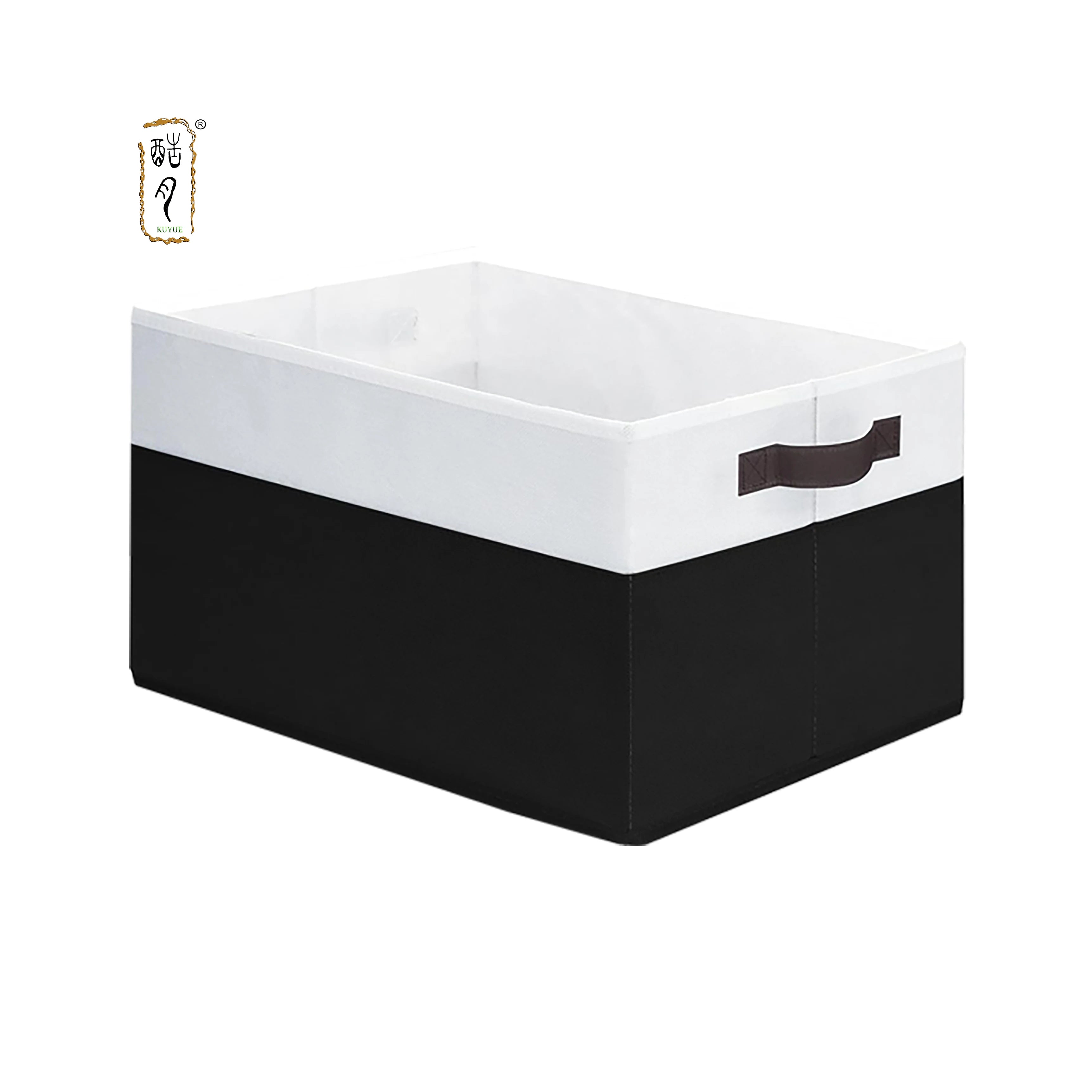 KUYUE Large Storage Baskets for Room Organization Multi-Purpose Storage Bins for Closet Shelves Kitchen Office