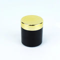 Factory Direct Sales Custom Luxury 1oz 6oz Colored Glass Cosmetic Loose Powder Container Wide Mouth Child-Proof Smell-Proof Food