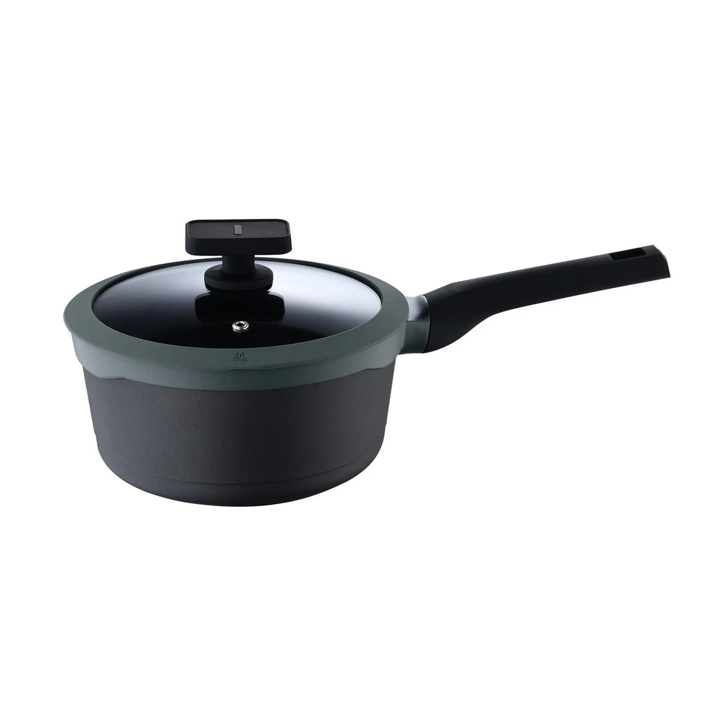 16x8cm Cast Aluminum Saucepan with Lid and Soft Touch Handle GASTRO REECO MasterPRO
