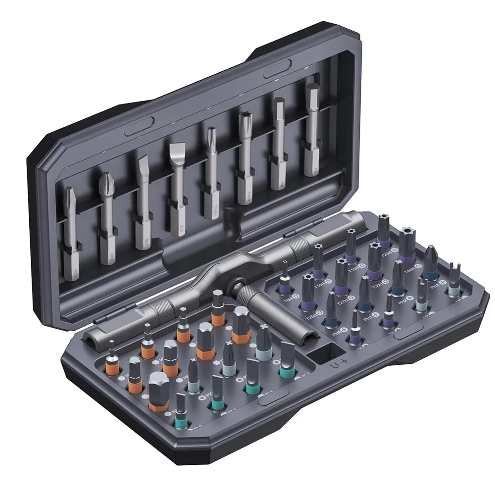 42 in 1 Precision Ratchet Screwdriver Set Portable Hand Tool Multi-purpose Repair Disassembly and Assembly Combination Tool