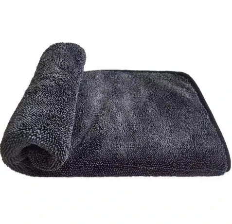 Factory Direct Sales Without Intermediaries Solid Colors Can Be Customized With Double-layer Twisted Large-sized Car Wash Towels