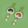 Wholesale Promotional Gift Anime Cartoon Printed Linked Clear Plastic Make Your Own Diy Acrylic Resin Keychain