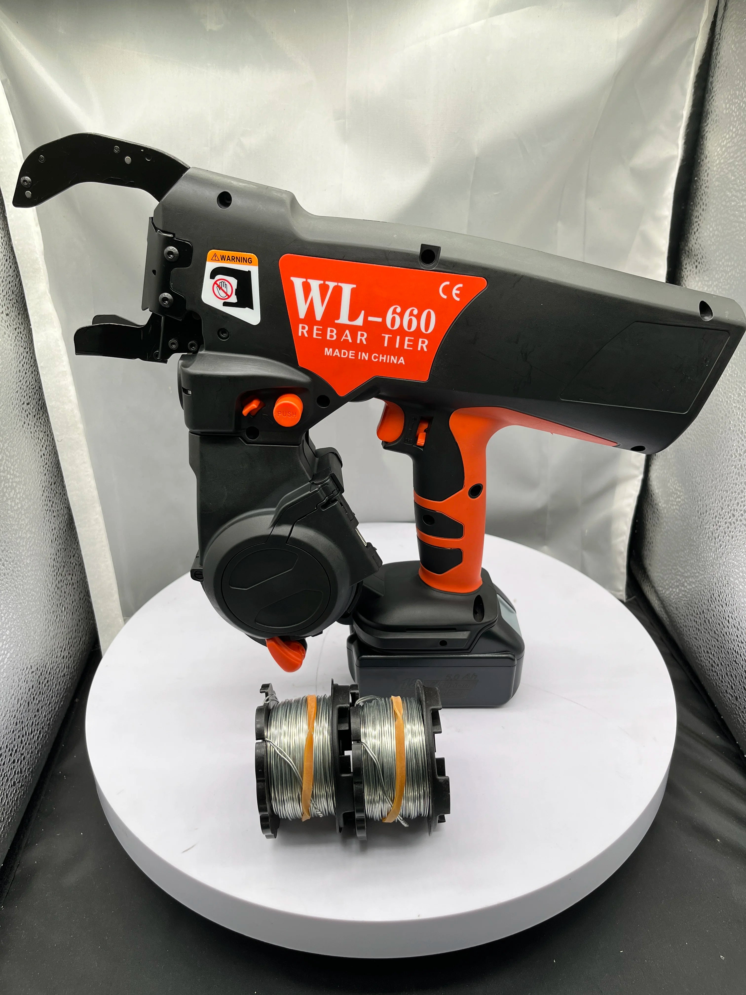 WL Industrial OEM Cordless Brushless Rebar Tying Tool DC18V 2.3kg CE Certified Replaces RB441T