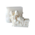 Wedding Decor Silicone Resin Molds DIY Aromatherapy Candles Soap Wax Plaster Polymer Clay Making Soap Molds Silicone Set