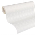 Made in Germany - Coatable Wallpaper rolls Geometric Paintable White Non Woven Vinyl Wallpaper for painting - 1005 x 053 m