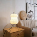 Tripod Rice Paper Lamp for Bedroom Lantern Lamp Bedside Living Room Decor Japanese Rice Paper Floor Lamp Contemporary Home Decor