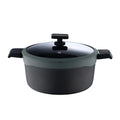 28x13.5cm Casserole with Lid in Cast Aluminum with Non-Stick Coating GASTRO REECO MasterPRO