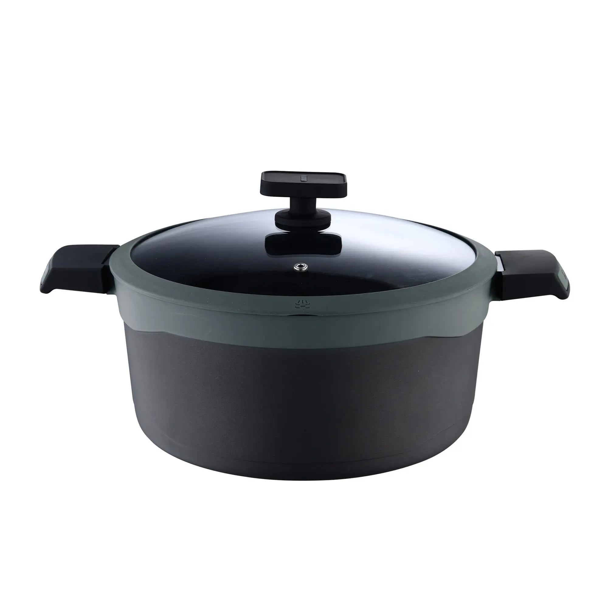 28x13.5cm Casserole with Lid in Cast Aluminum with Non-Stick Coating GASTRO REECO MasterPRO