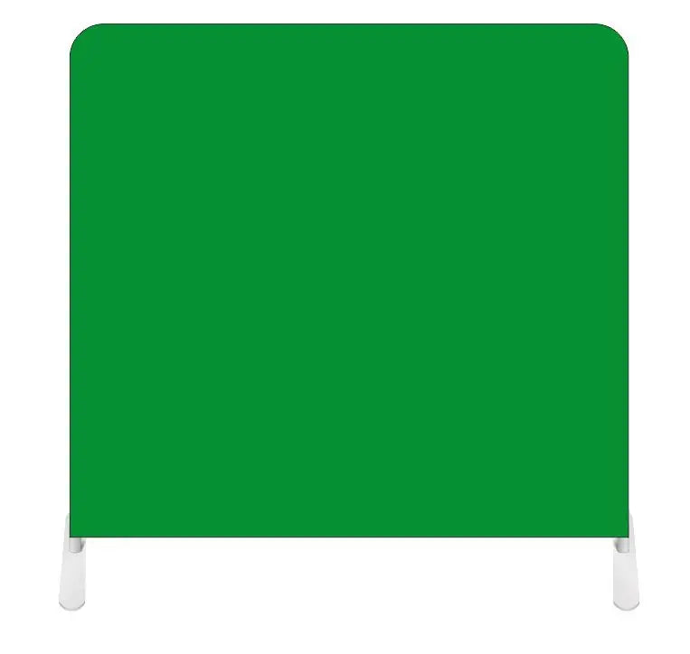 European Style 10*8ft Tension Fabric Aluminum Alloy Frame Backdrop Removable 8*8ft Pillow Cover Dye Trade Show Equipment MegaBDM