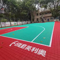 Enlio ProLock Interlocking PP Tiles Heavy-Duty Multi-Sport Court Surface for Basketball Volleyball Tennis | Outdoor Flooring