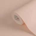Made in Germany - Plain Wallpaper rolls Colour Pink - Non Woven Vinyl - Wallpaper Textile Structure Home Decor - 1005 x 053 m