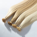 Greathairgroup Best Quality Hot Sale Factory Price Virgin Russian Hair Straight U Tips Extensions Single Donor 53 Colors
