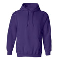 OEM Custom Men Hoodie Royal Purple Heavyweight Fleece Pullover Tonal Drawstring Streetwear Hoody Factory Wholesale Low MOQ Bulk